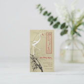 ACUJIN - Exclusieve aangepaste ontwerpprofielkaart Visitekaartje (Staand voorkant)