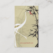 ACUJIN - Exclusieve aangepaste ontwerpprofielkaart Visitekaartje (Achterkant)