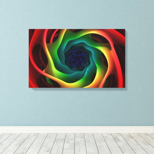 Acumen Canvas Afdruk (Insitu (Houten vloer))