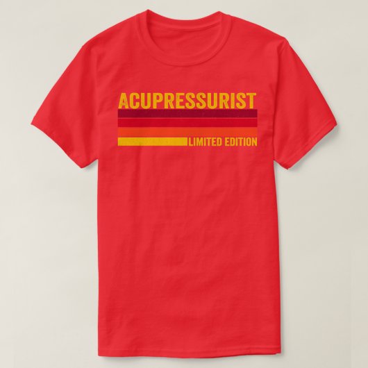 Acupressurist T-shirt (Design voorkant)