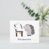 acupunctie briefkaart (Staand voorkant)