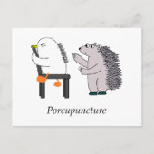 acupunctie briefkaart (Voorkant)