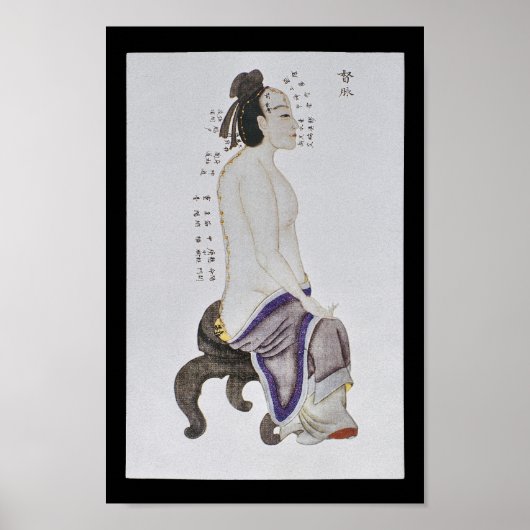 Acupunctie du Mai Meridian Channel Poster (Voorkant)
