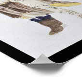 Acupunctie Gall Bladder Meridian Foot Shaoyang Poster (Hoek)