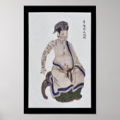 Acupunctie Grote darmzand Meridiaan Handschuim Poster (Voorkant)