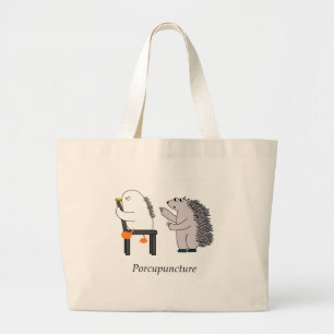 acupunctie grote tote bag