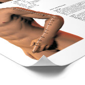 Acupunctie Meridian Points en Pathways Poster (Hoek)