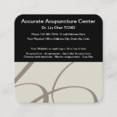 Acupunctie Moderne Visitekaartjes (Voorkant)