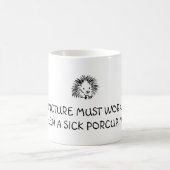 Acupunctie moet werken koffiemok (Center)