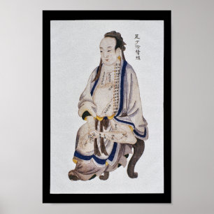 Acupunctie Nieren Meridian Foot Shaoyin Poster
