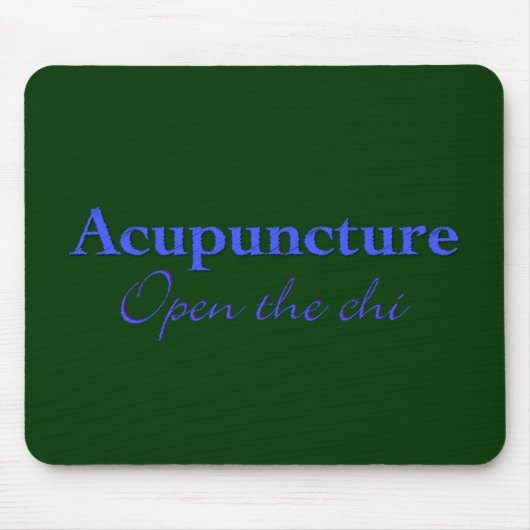 Acupunctie - Open de chi Muismat (Voorkant)