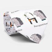 Acupunctie Stropdas (Opgerold)