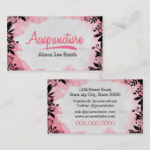 Acupunctie Visitekaartje (Voorkant / Achterkant)