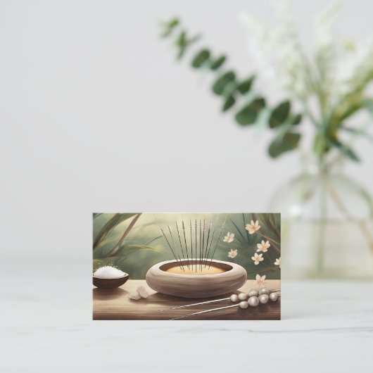 Acupunctie Visitekaartje (Staand voorkant)