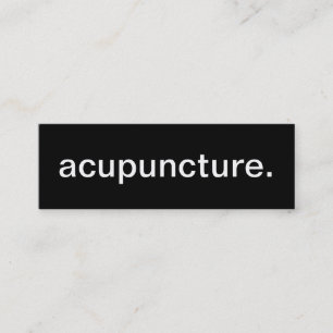 acupunctie Visitekaartje