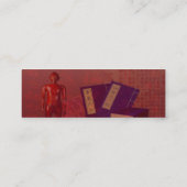 Acupunctie-Visitekaartje Mini Visitekaartje (Achterkant)