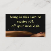 Acupunctie-Visitekaartje Visitekaartje (Achterkant)