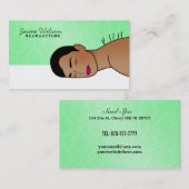 Acupunctie-visitekaartjes Visitekaartje (Voorkant / Achterkant)