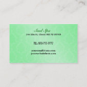 Acupunctie-visitekaartjes Visitekaartje (Achterkant)