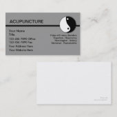 Acupunctie-Visitekaartjes Visitekaartje (Voorkant / Achterkant)