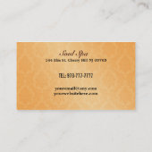 Acupunctie-visitekaartjes Visitekaartje (Achterkant)