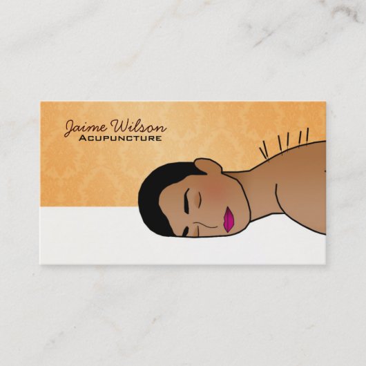 Acupunctie-visitekaartjes Visitekaartje (Voorkant)