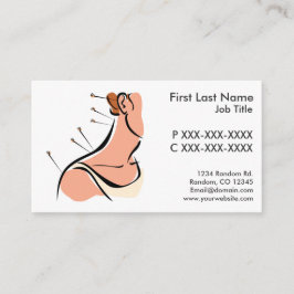  acupunctie-visitekaartjes visitekaartje