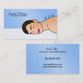 Acupunctie-visitekaartjes Visitekaartje (Voorkant / Achterkant)