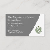 Acupunctie Visitekaartjes voor benoeming (Voorkant)