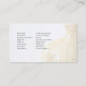 Acupunctieborst Visitekaartje (Achterkant)