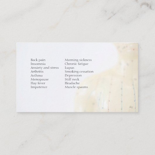 Acupunctieborst Visitekaartje (Achterkant)