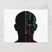 Acupunctiemodel Briefkaart (Voorkant)