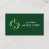 Acupunctienaald - Yin Yang Visitekaartje (Voorkant)