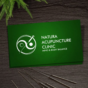 Acupunctienaald - Yin Yang Visitekaartje