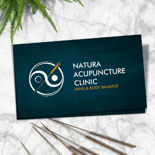 Acupunctienaald - Yin Yang Visitekaartje