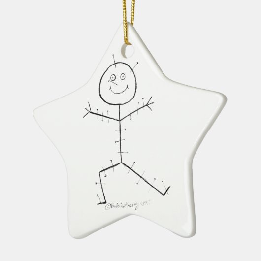 Acupunctieplek Keramisch Ornament (Links)