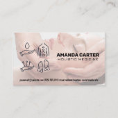 Acupunctiesessie | Holistische genezing Visitekaartje (Voorkant)