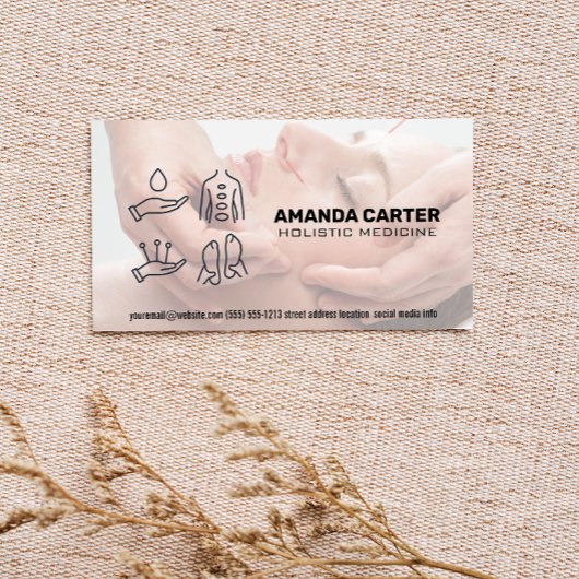 Acupunctiesessie | Holistische genezing Visitekaartje