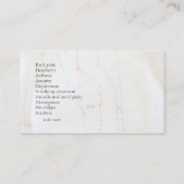 Acupunctietorso vooraan visitekaartje (Achterkant)