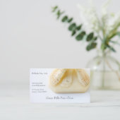 Acupunctievoetjes vooraan uitzicht visitekaartje (Staand voorkant)