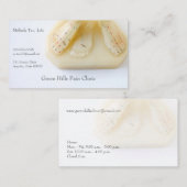 Acupunctievoetjes vooraan uitzicht visitekaartje (Voorkant / Achterkant)