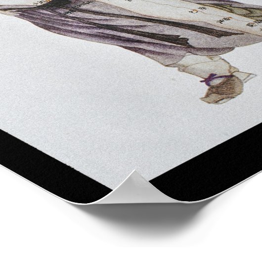 Acupuncture Liver Meridian Foot Jueyin Poster (Hoek)