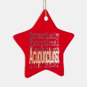 Acupuncturist Extraordinaire Keramisch Ornament (Rechts)