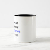 acupuncturist, geweldige tweekleurige koffiemok (Center)