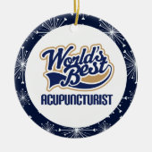 Acupuncturist Gift Ornament (Voorkant)