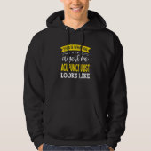 Acupuncturist Job Title Employee Funny Worker Acup Hoodie (Voorkant)