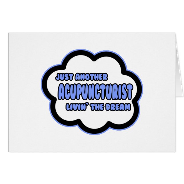 Acupuncturist .. Livin' The Dream (Voorkant Horizontaal)