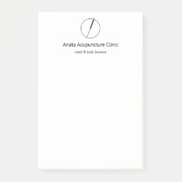 Acupuncturist NaaldLogo Post-it® Notes