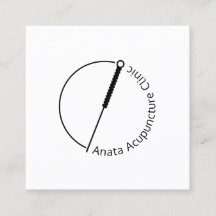 Acupuncturist Needle Logo