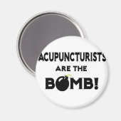 Acupuncturisten zijn de bom! magneet (Voorkant / Achterkant)